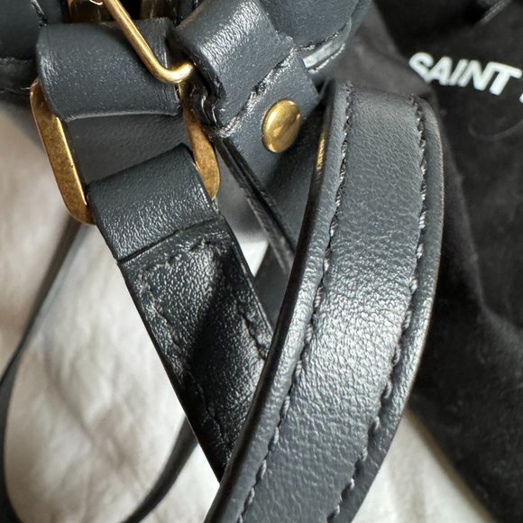 Yves Saint Laurent Gray Crossbody Camera Bag - Picture 5 of 16